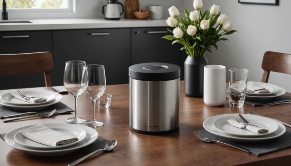 Les poubelles de table qui allient style et praticité